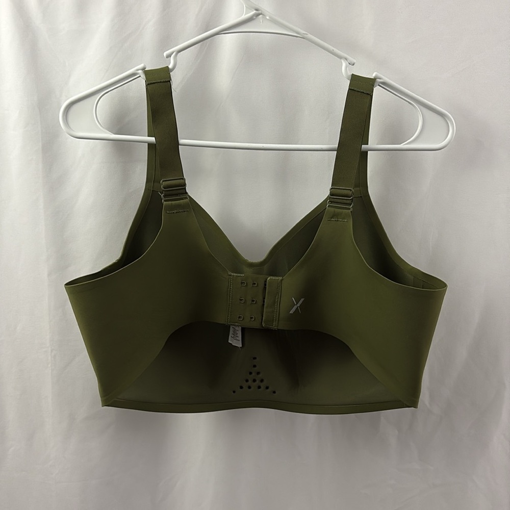 Knix Wireless Bra Size XL++ Army Green - Picture 5 of 8